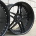 KR647R 20x8.5 ET28 20x11.0 ET28 5x112  BLACK / MATT LIP 