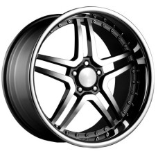 KR647R 19x8.5 19x9.5  5x112 GUNMETAL POLISHED