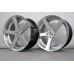 CADES APOLLO 19"x9.5 5x108 ET45 SILVER CREST