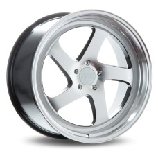 F1R F28 18x8.5 5x100/5x114.3 ET38 73.1 BLACK POLISHED