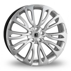 HAWKE HALYCON 22x9.5 5x108 ET45 HIGH POWER SILVER