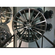 INTER ACTION VELOCITY 17x7.0 5x100 ET35 73.1 GUNMETAL POLISHED MATT