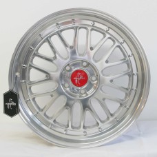 KESKIN KT22 19x8.5 5x112 ET45 72.6 Silver Polished