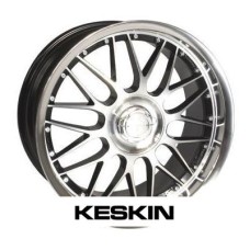 KESKIN KT4 19x8.5 5x108 & 5x114.3 ET40 BLACK POLISHED