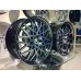 KR771 20x8.5 20x10.0 5x112 BLACK POLISHED CHROME LIP