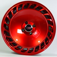 KVA027  17x7.5 4x100 ET35 RED CANDY