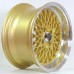 KVA031 15x8.0 4x100 ET25 Gold Polished