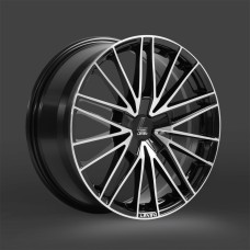 LENSO ESD 18x8.0 ET43 BLACK POLISHED