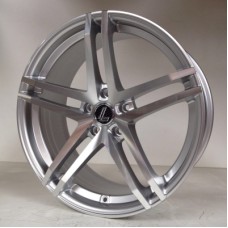 LENSO OPUS 19x8.5 5x108 SILVER POLISHED