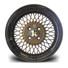 KLUTCH SL1 16x8.0 ET15 16x9.0 ET20 4x100 BRONZE BLACK LIP